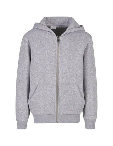BUI-BY316-Kids Fluffy Zip Hoody 2